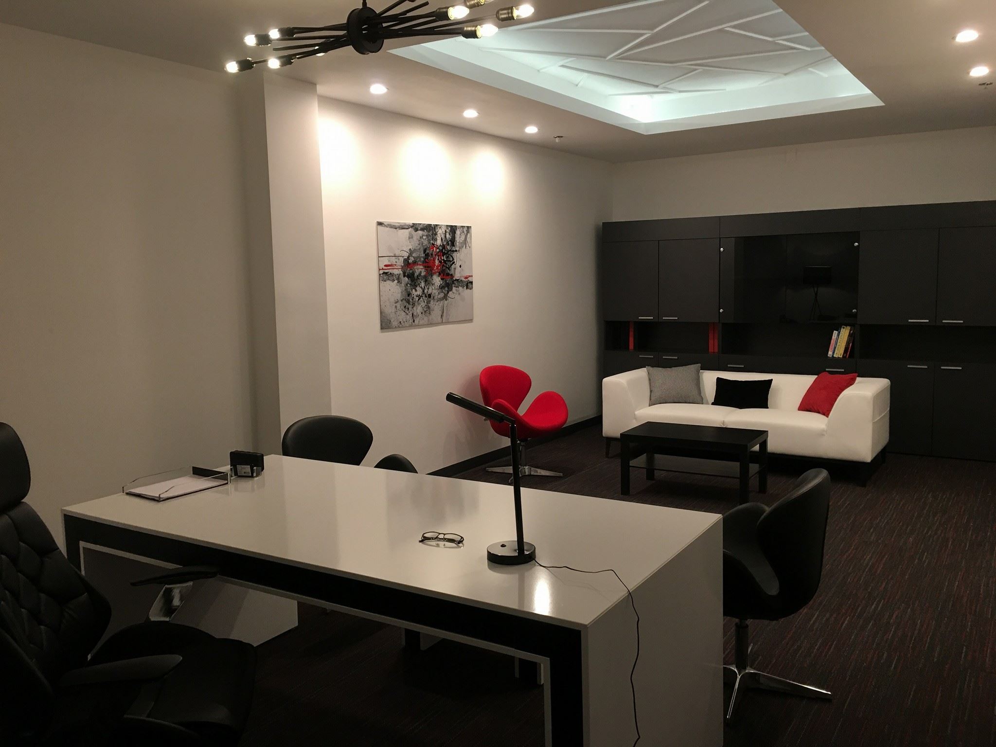 Office interior finish