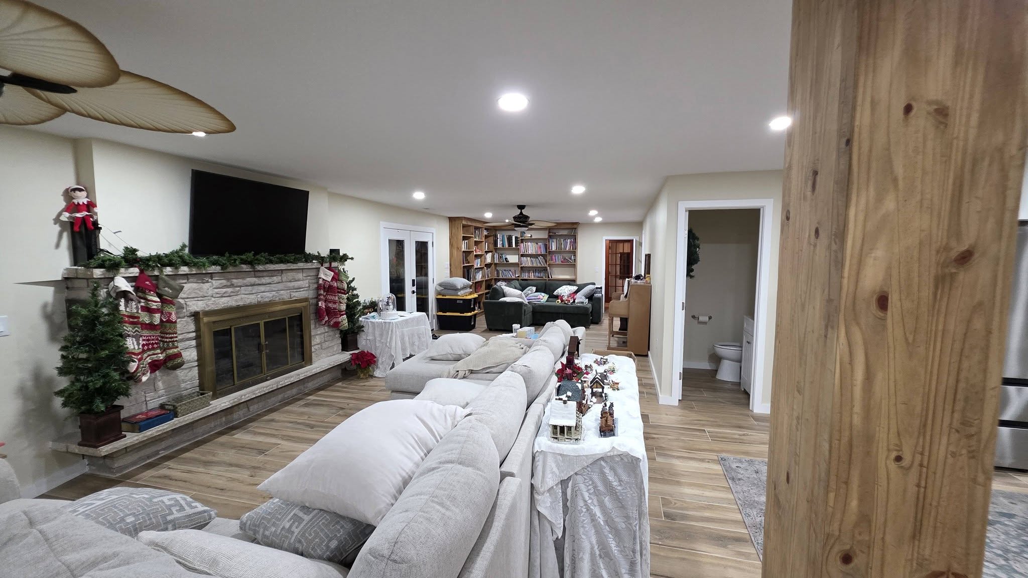 Engineered Gray Wood Panels